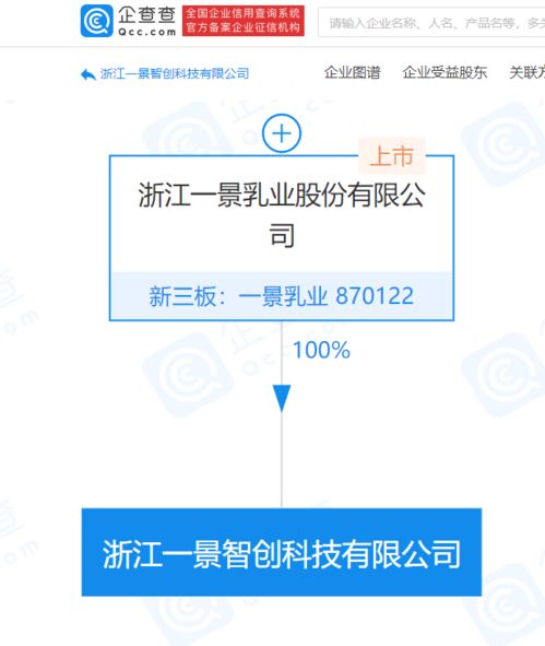 一景乳業(yè)成立科技公司，進軍計算機軟硬件零售領域